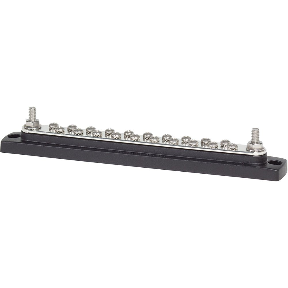 Blue Sea 2302 150AMP Common BusBar 20 x 8-32 Screw Terminal [2302] - Houseboatparts.com