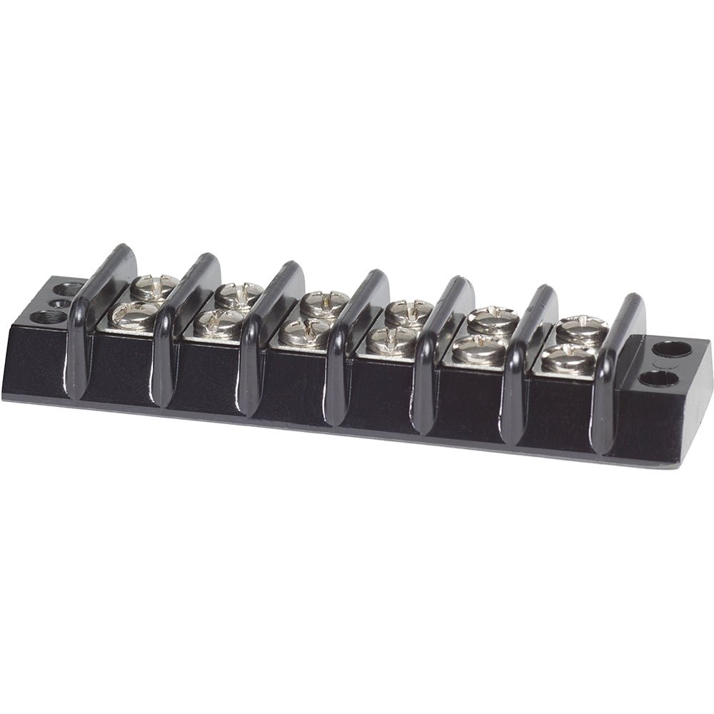 Blue Sea 2506 Terminal Block 30AMP - 6 Circuit [2506] - Houseboatparts.com