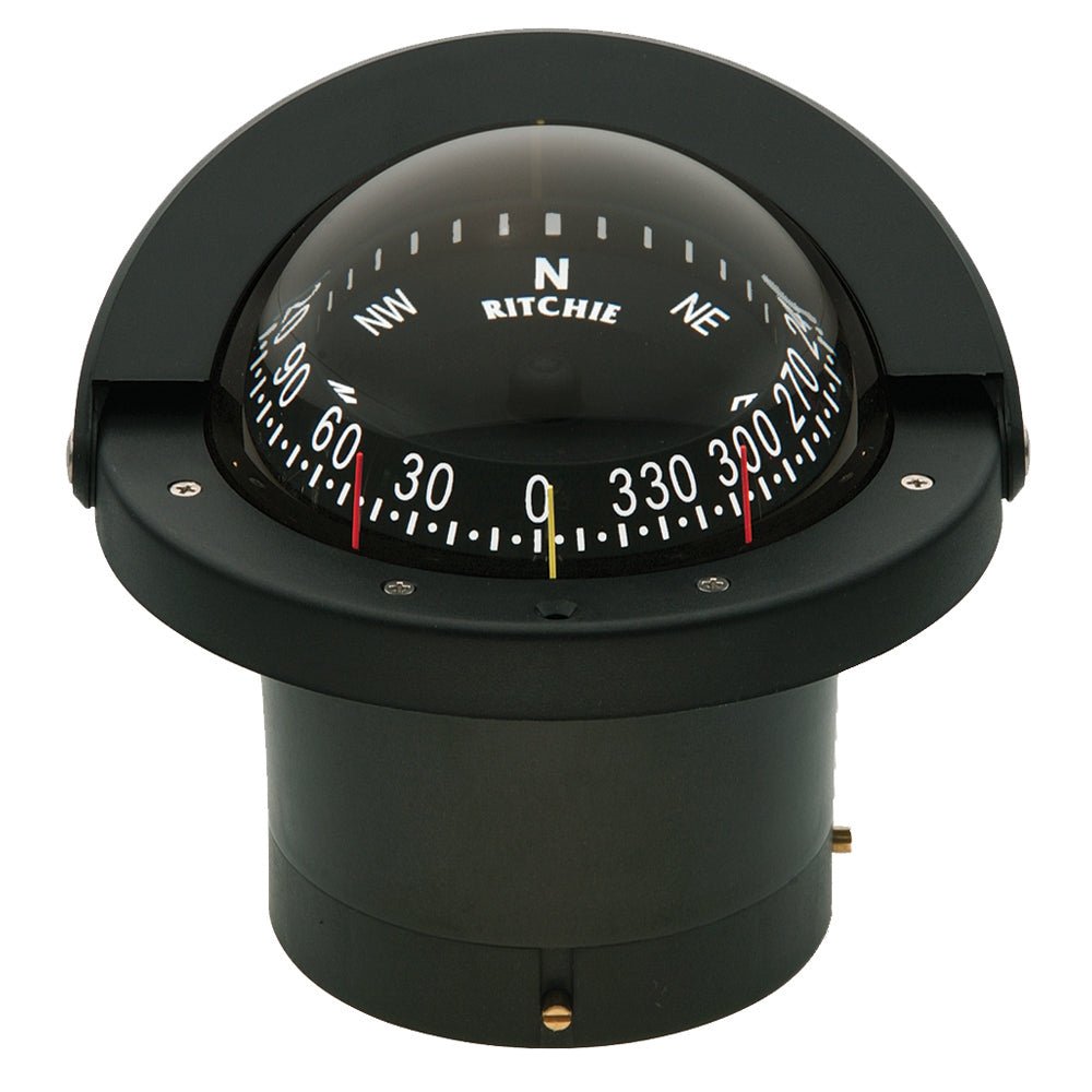 Ritchie FN-203 Navigator Compass - Flush Mount - Black [FN-203] - Houseboatparts.com