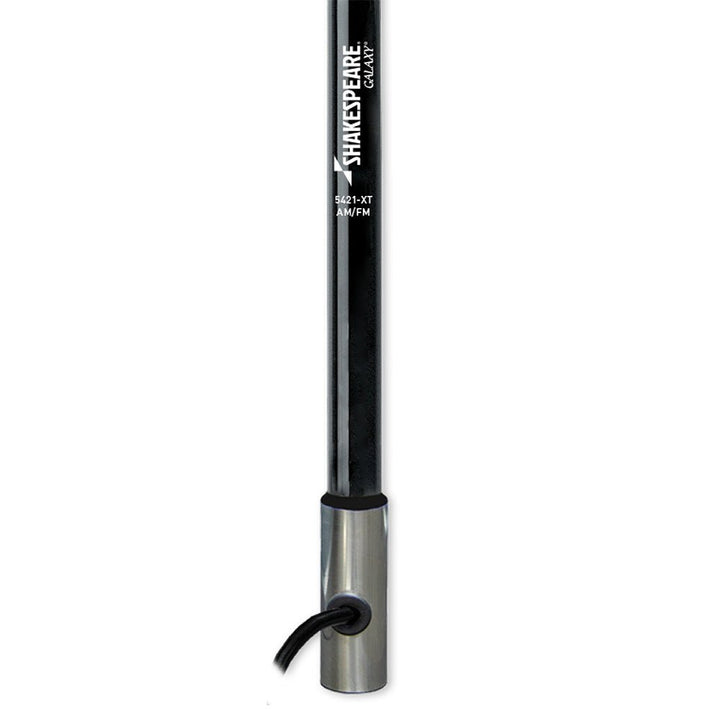 Shakespeare 5421 - XT 4 Black AM / FM Antenna [5421 - XT] - Houseboatparts.com