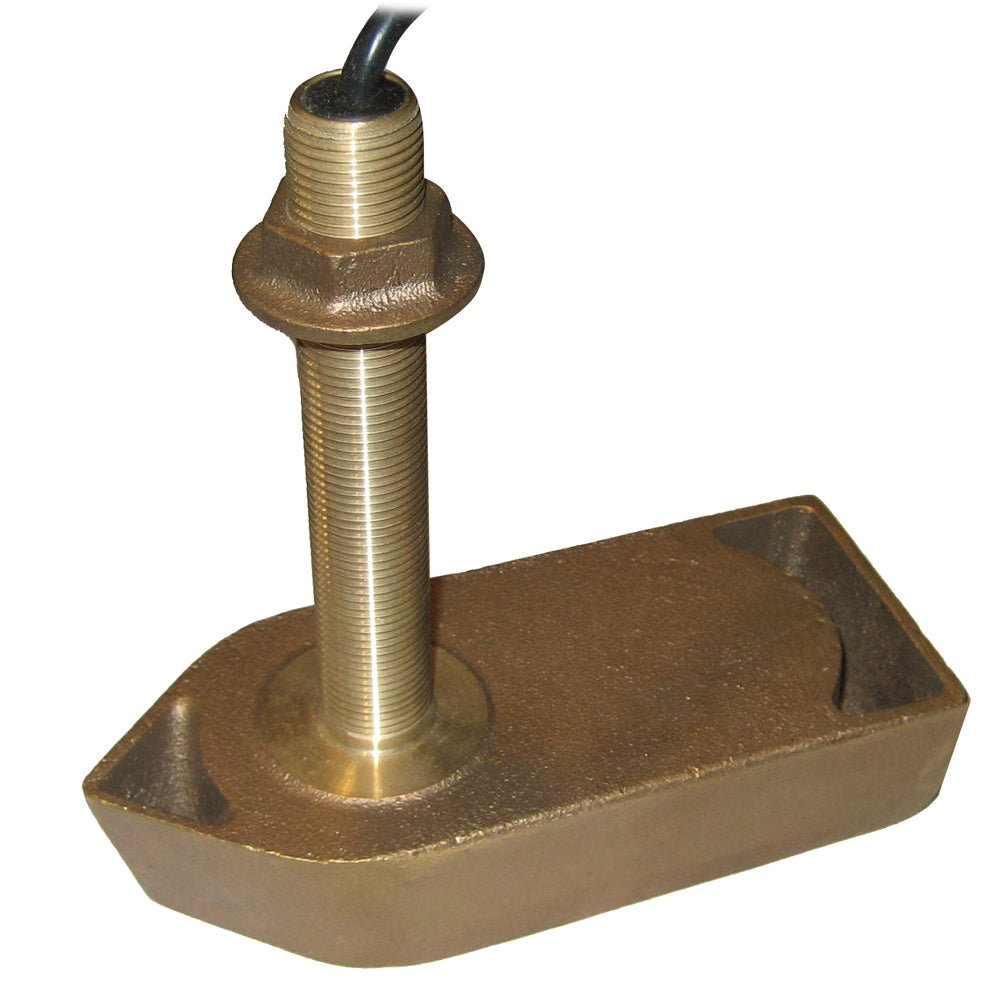 SI-TEX 307-50-200T 8 Pin Bronze Thru-Hull Transducer f/CVS-832 [307/50/200T 8P] - Houseboatparts.com