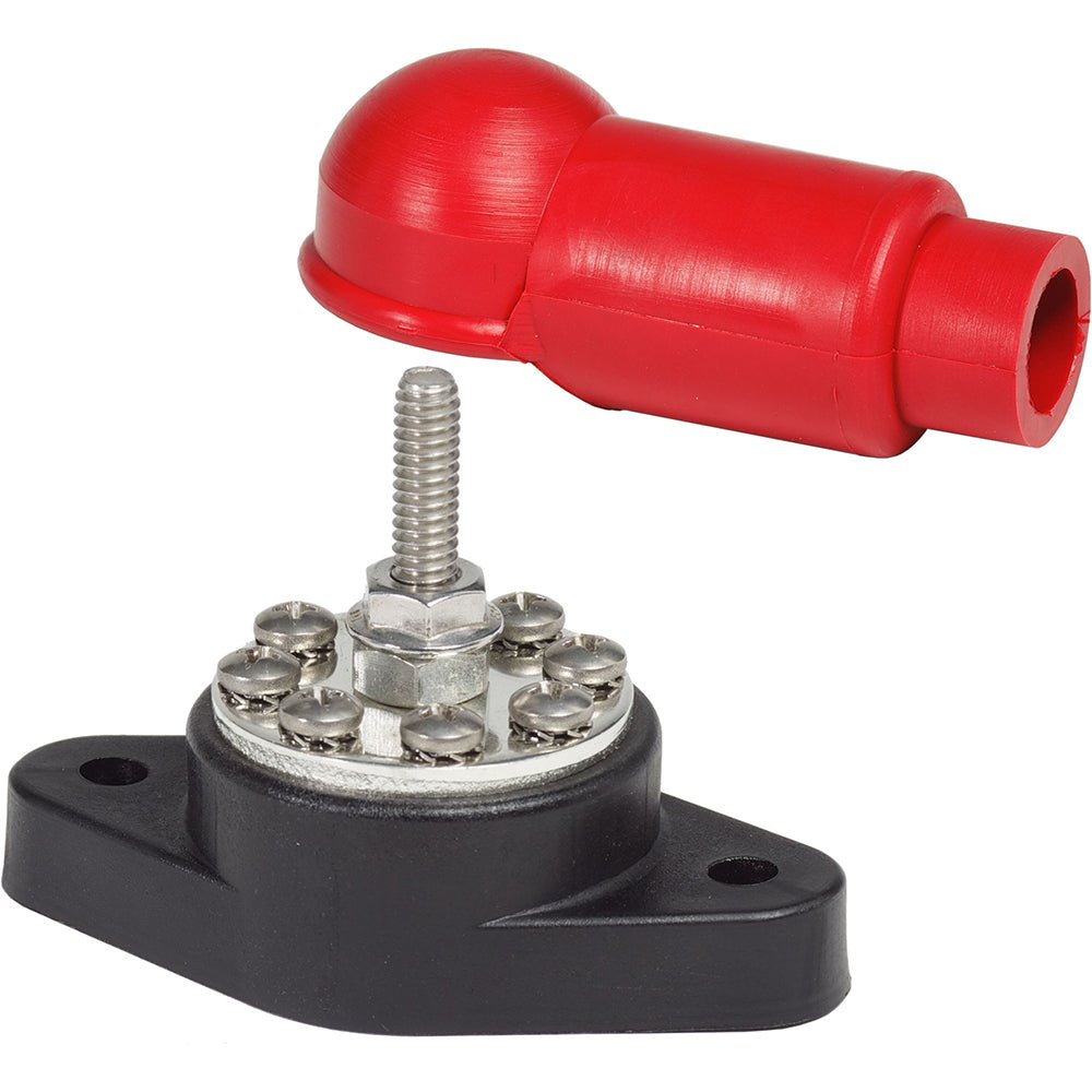 Blue Sea 2101 PowerPost Plus Cable Connector - 1/4" Stud [2101] - Houseboatparts.com