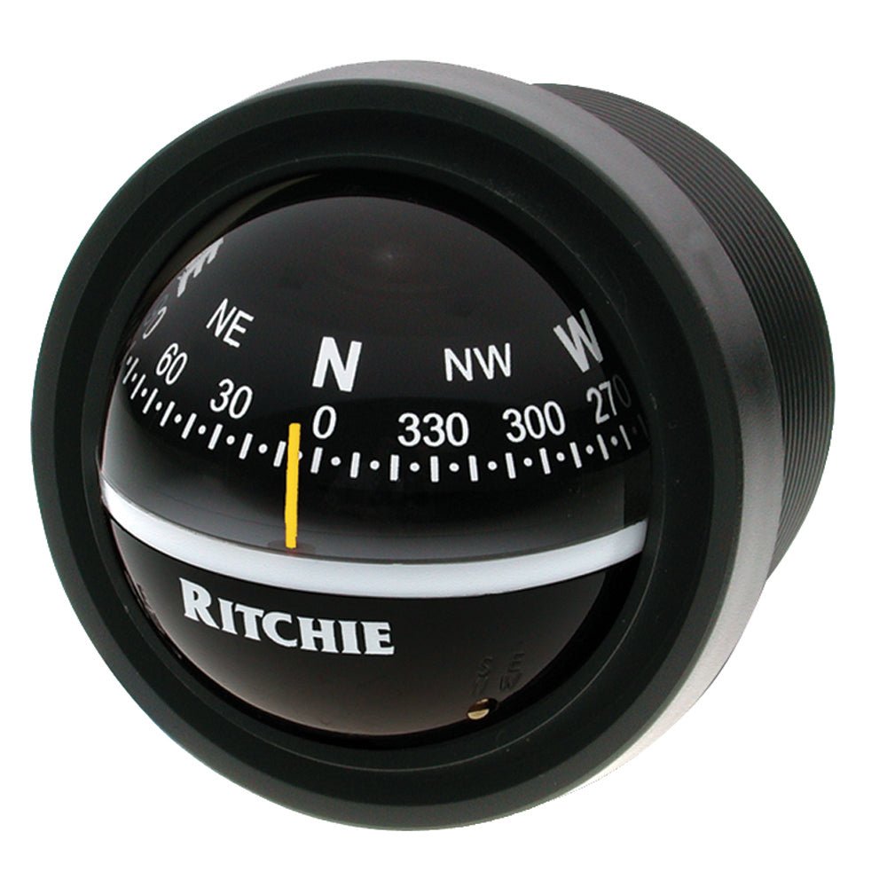 Ritchie V-57.2 Explorer Compass - Dash Mount - Black [V-57.2] - Houseboatparts.com