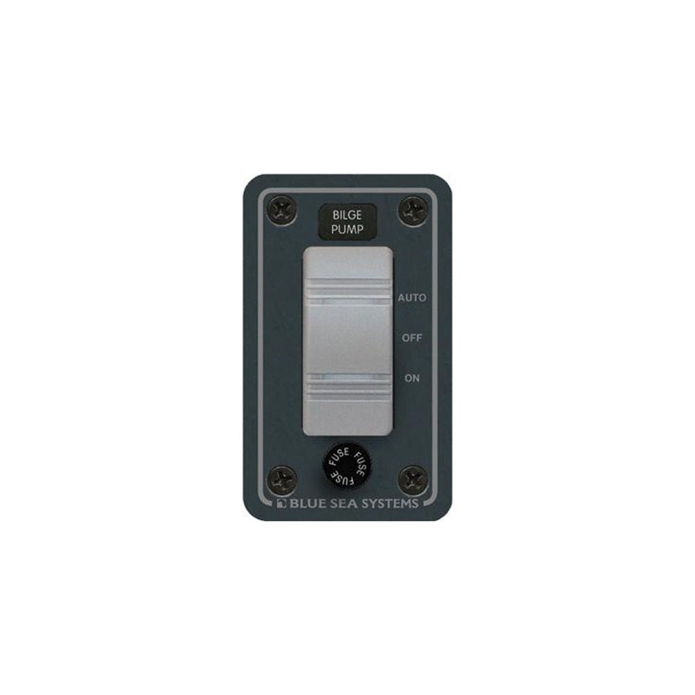Blue Sea 8263 Contura Single Bilge Pump Control Panel [8263] - Houseboatparts.com