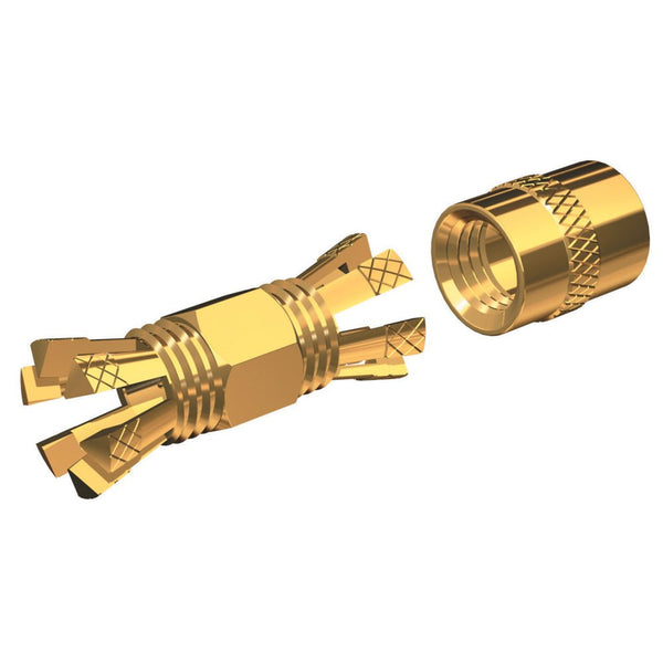 Shakespeare PL-258-CP-G Gold Splice Connector For RG-8X or RG-58/AU Coax. [PL-258-CP-G] - Houseboatparts.com