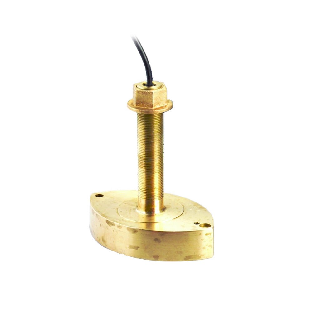 Humminbird XTH-9-20 Bronze Thru-Hull Transducer - 83/200 kHz [710166-1] - Houseboatparts.com