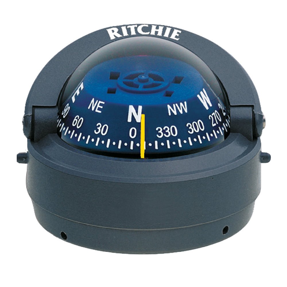 Ritchie S-53G Explorer Compass - Surface Mount - Gray [S-53G] - Houseboatparts.com