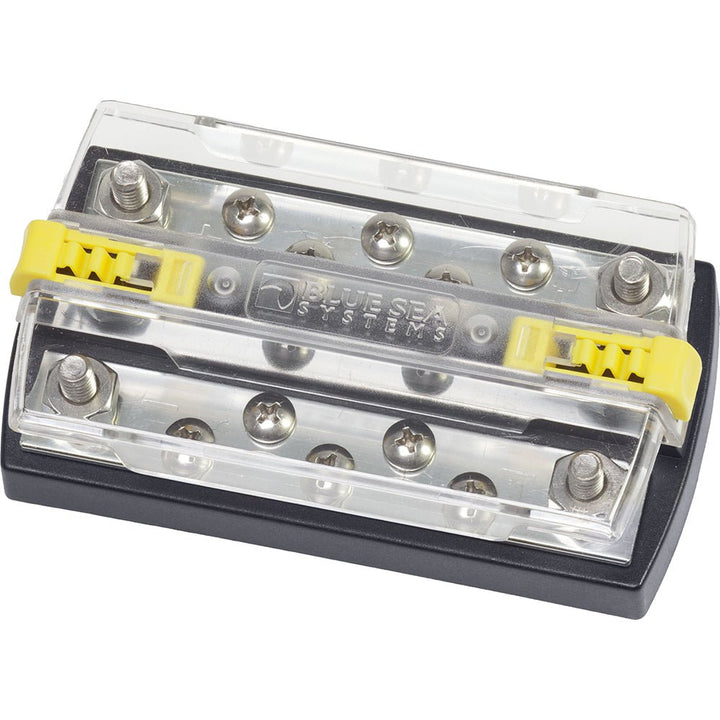 Blue Sea 2723 DualBus Plus 5/16" Stud - 5 x 10 - 32 Screw Terminal [2723] - Houseboatparts.com