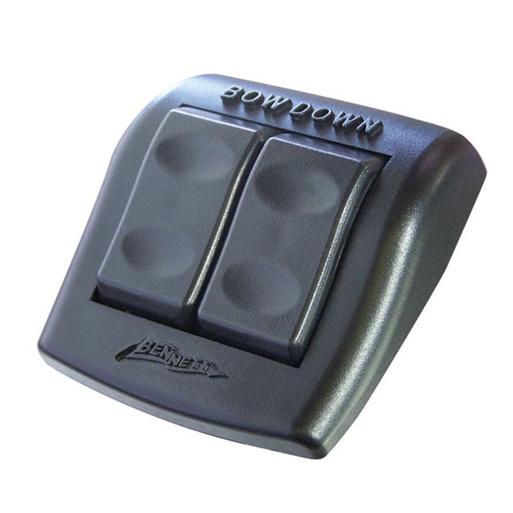 Bennett ES2000A Euro Style Rocker Switch w/20' Wire Harness [ES2000A] - Houseboatparts.com