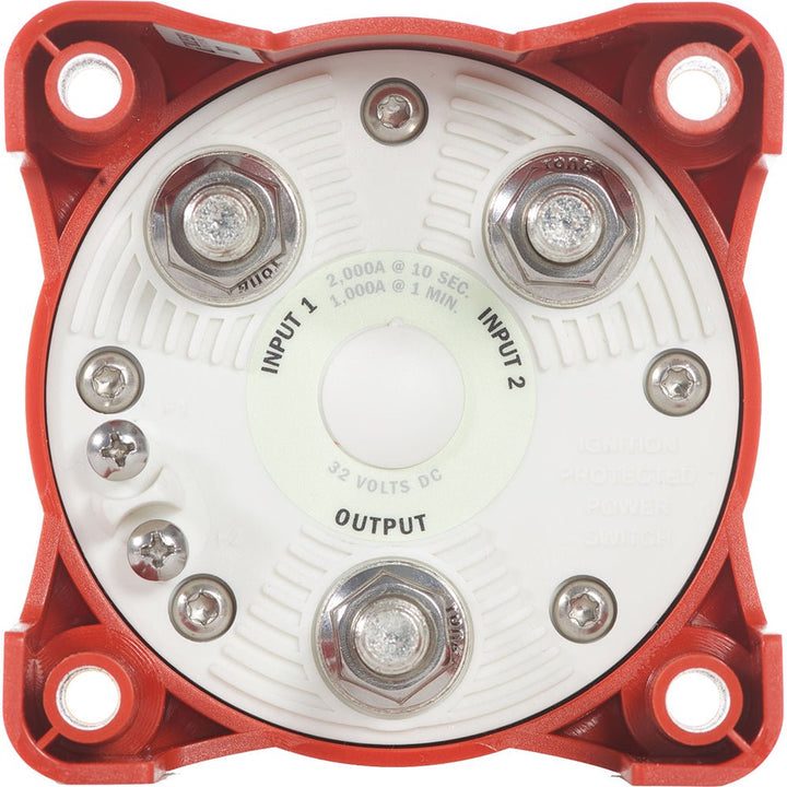 Blue Sea 9002e e-Series Battery Switch Selector w/Alternator Field Disconnect [9002E] - Houseboatparts.com