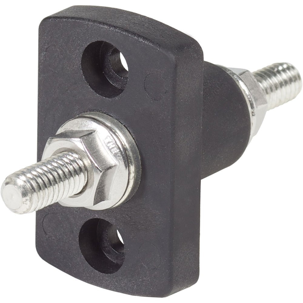 Blue Sea 2201 Black Terminal Feed Through Connector [2201] - Houseboatparts.com