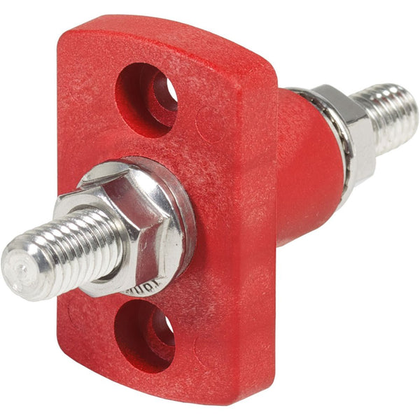Blue Sea 2202 Red Terminal Feed Through Connectors [2202] - Houseboatparts.com