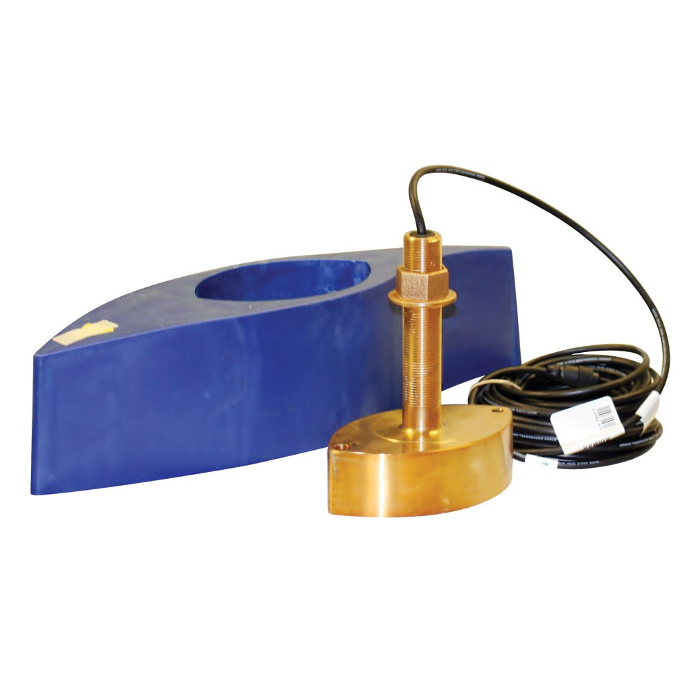 Furuno 1kW Bronze Thru-Hull w/Temp & High Speed Fairing Block [525TID-BHD] - Houseboatparts.com