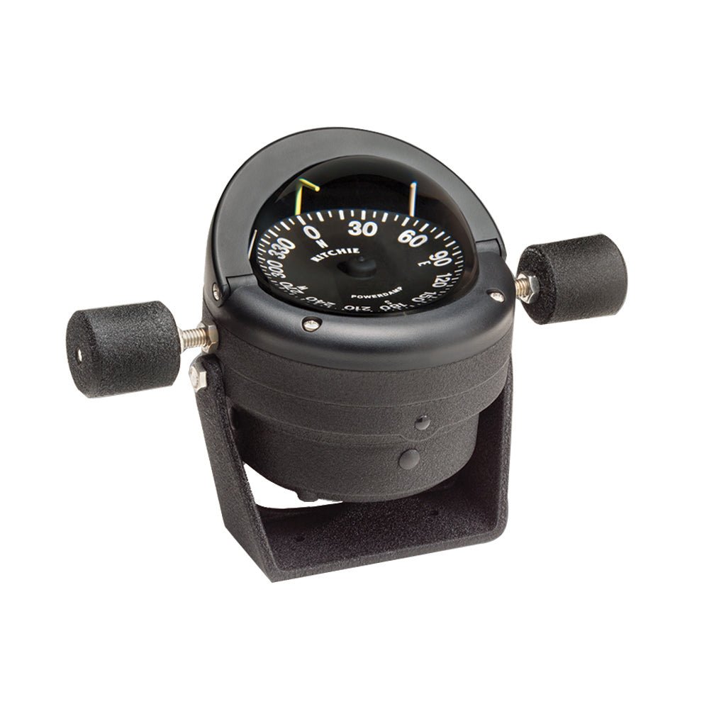 Ritchie HB-845 Helmsman Steel Boat Compass - Bracket Mount - Black [HB-845] - Houseboatparts.com