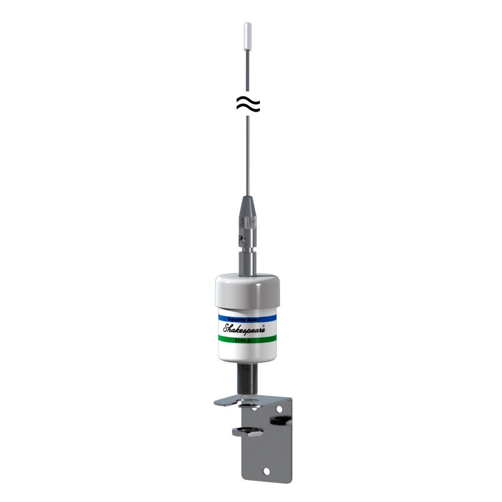 Shakespeare VHF 36in 5242-A SS Whip Low Profile End-Fed Antenna - No Cable [5242-A] - Houseboatparts.com