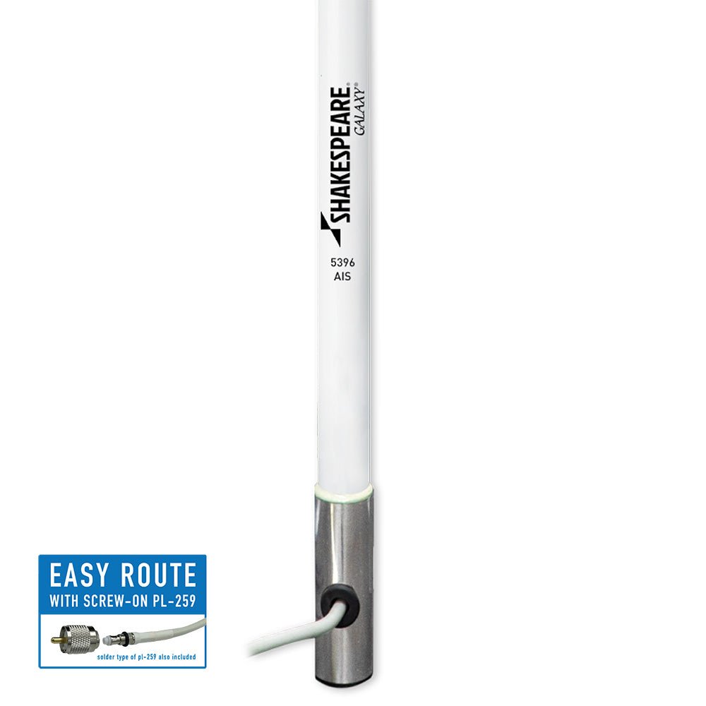 Shakespeare 5396 - AIS Galaxy 4' Little Giant - 3dB Gain [5396 - AIS] - Houseboatparts.com