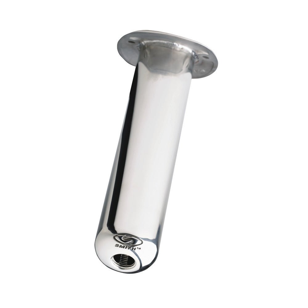 C.E. Smith Flush Mount Rod Holder - 15 Degree 10.5" Deep [53681CA] - Houseboatparts.com