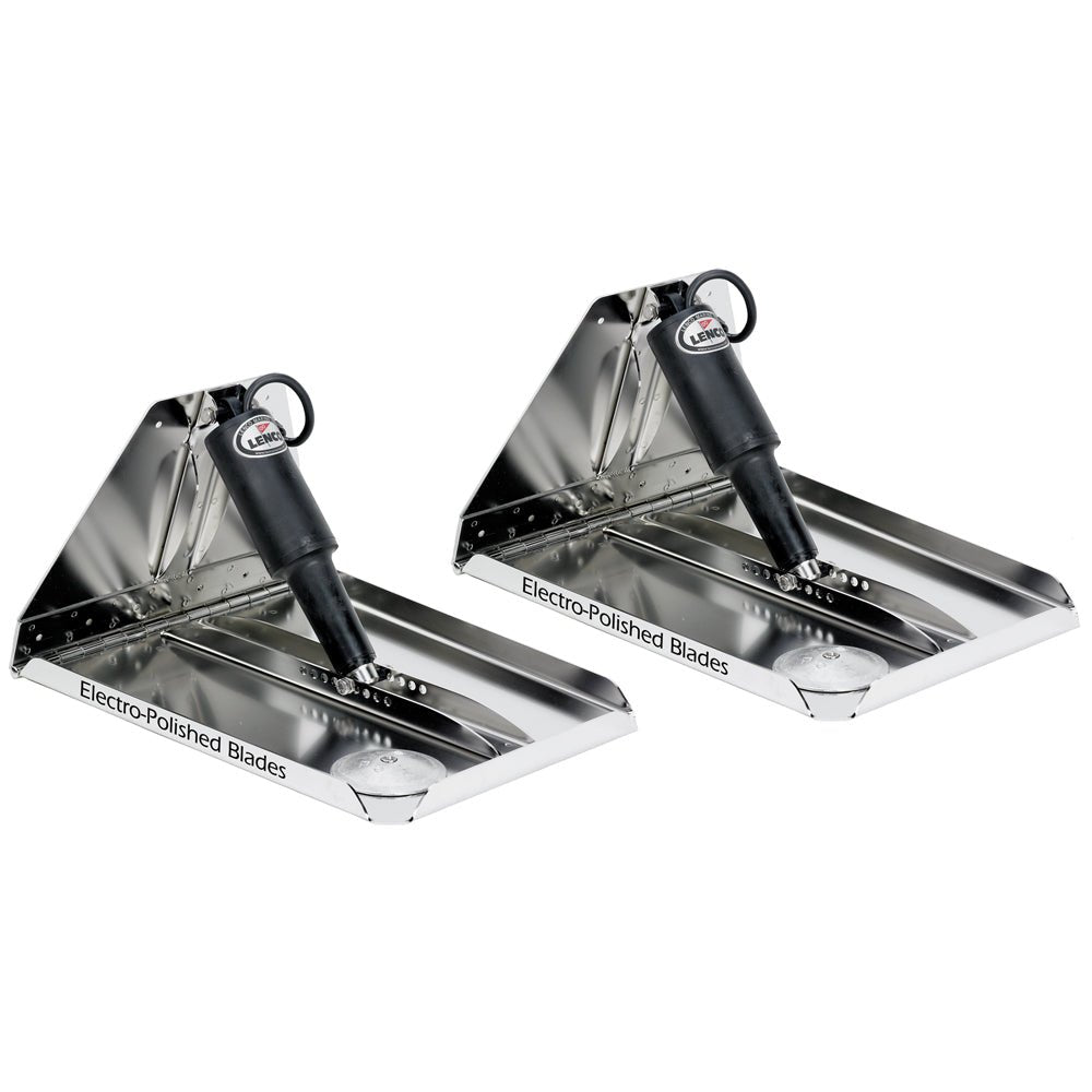 Lenco 18" x 14" Heavy Duty Performance Trim Tab Kit w/o Switch Kit 12V [15044-101] - Houseboatparts.com