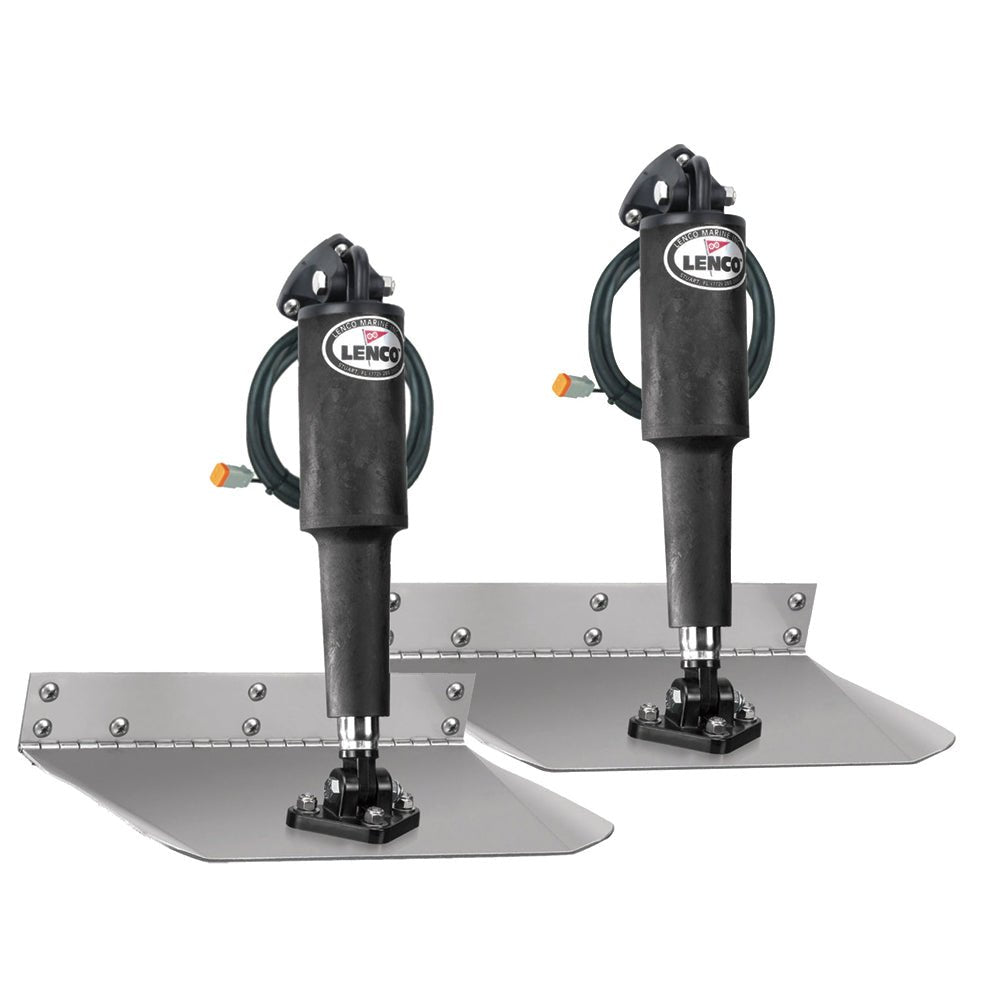 Lenco 9" x 30" Standard Trim Tab Kit without Switch Kit 12V [15004-101] - Houseboatparts.com