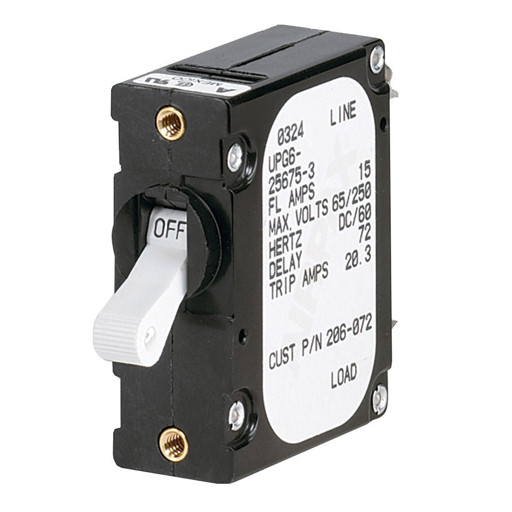 Paneltronics 'A' Frame Magnetic Circuit Breaker - 5 Amps - Single Pole [206-070S] - Houseboatparts.com