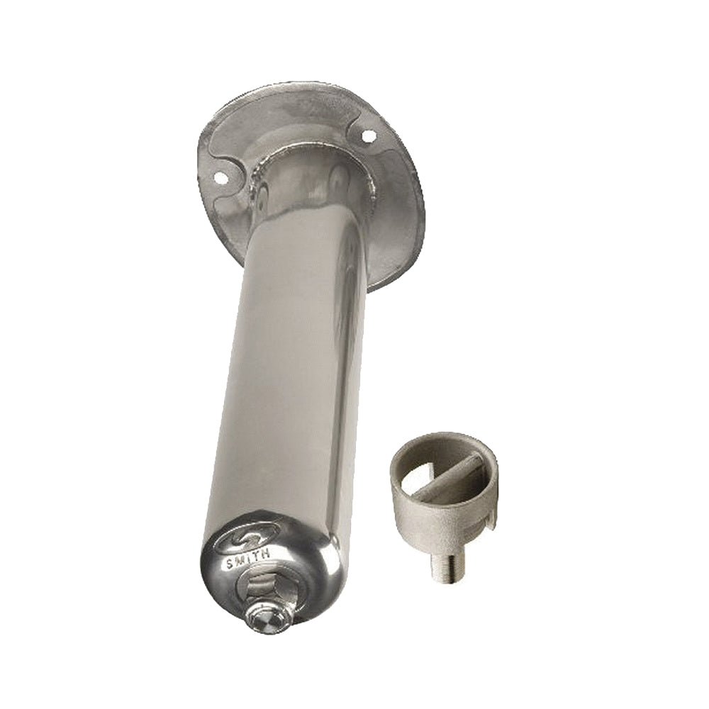 C.E. Smith Stainless Steel Flush Mount Rod Holder - 0 Degree [53680SA] - Houseboatparts.com