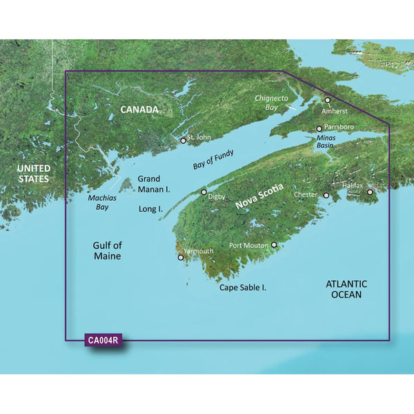 Garmin BlueChart g3 Vision HD - VCA004R - Bay of Fundy - microSD/SD [010-C0690-00] - Houseboatparts.com