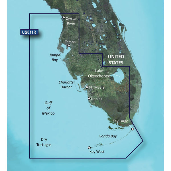 Garmin BlueChart g3 Vision HD - VUS011R - Southwest Florida - microSD/SD [010-C0712-00] - Houseboatparts.com