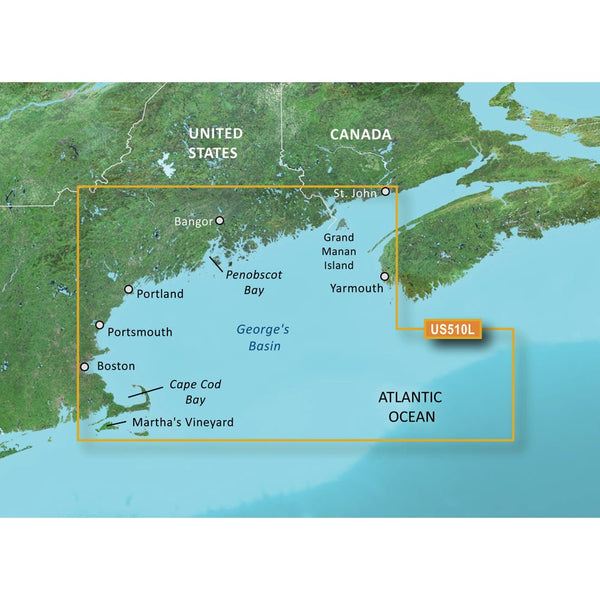 Garmin BlueChart g3 Vision HD - VUS510L - St. John - Cape Cod - microSD/SD [010-C0739-00] - Houseboatparts.com