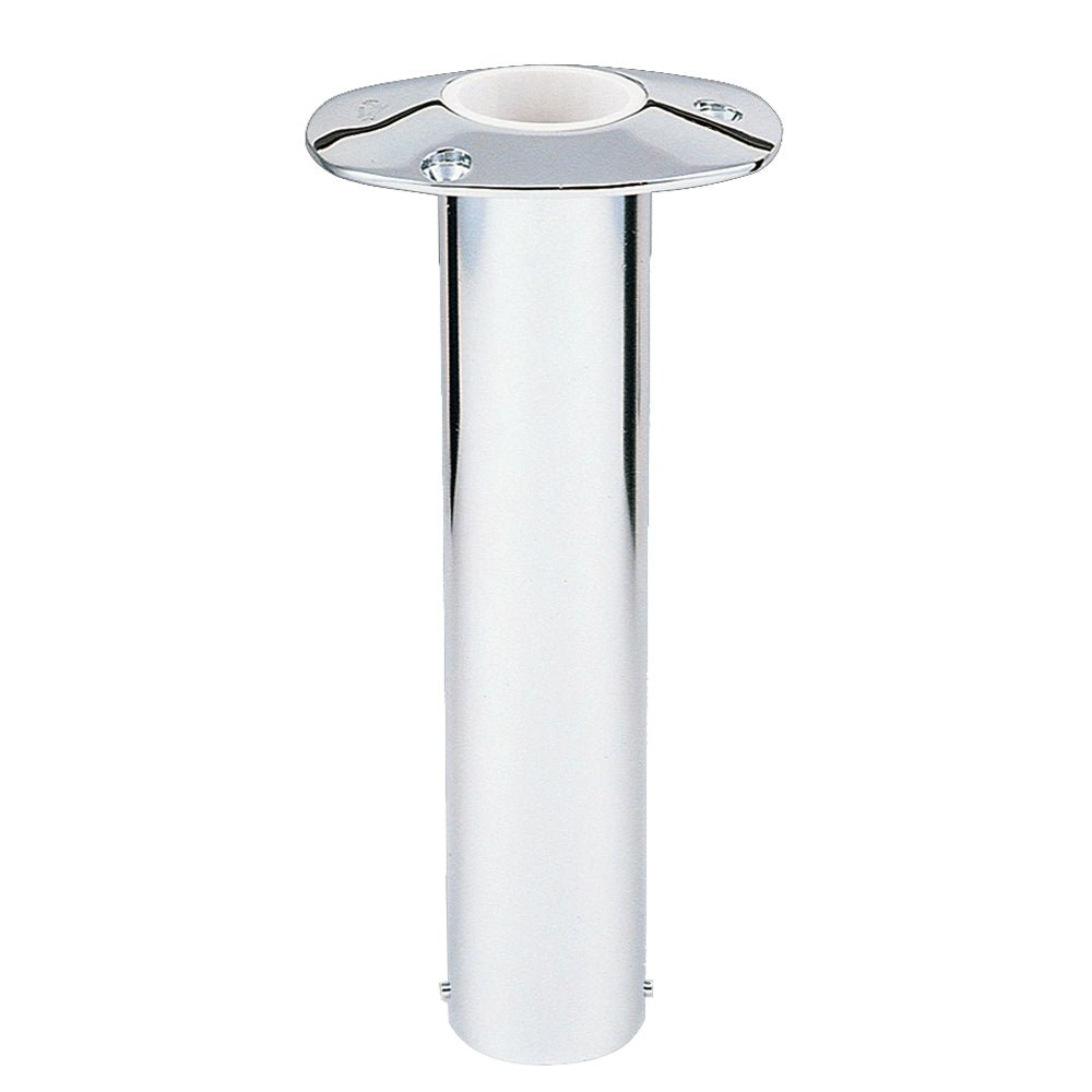 Lee's 0 Degree Stainless Steel Flush Mount Rod Holder - 2" O.D. [RH527VS] - Houseboatparts.com