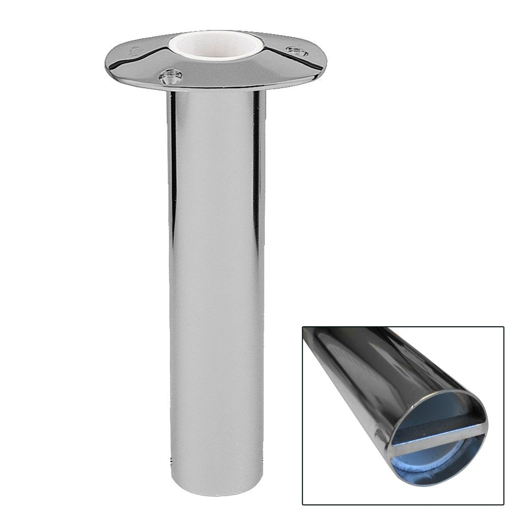 Lees 0 Stainless Steel Bar Pin Rod Holder - 2" O.D. [RH527VS/XS] - Houseboatparts.com