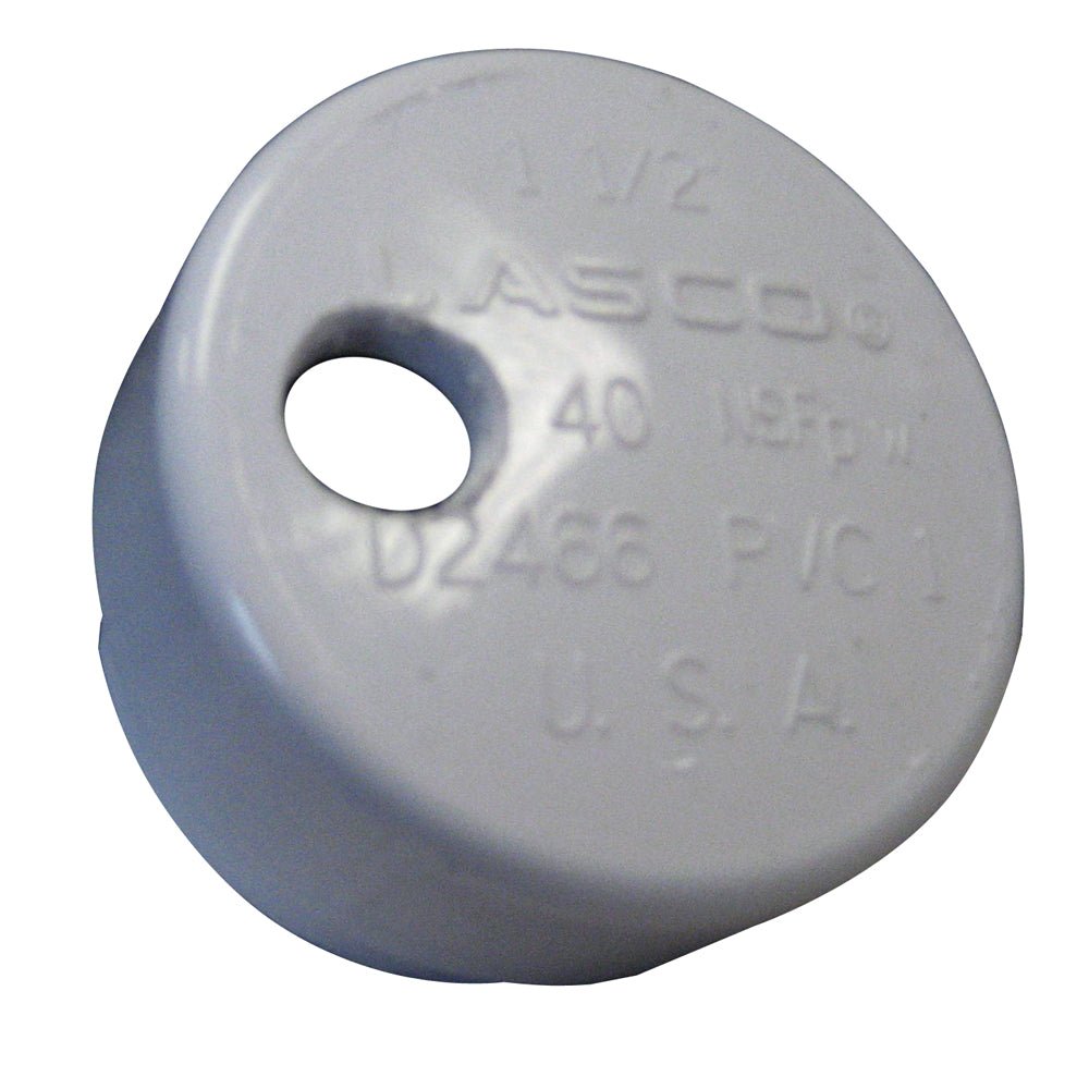 Lee's PVC Drain Cap f/Heavy Rod Holders 1/4" NPT [RH5999-0003] - Houseboatparts.com