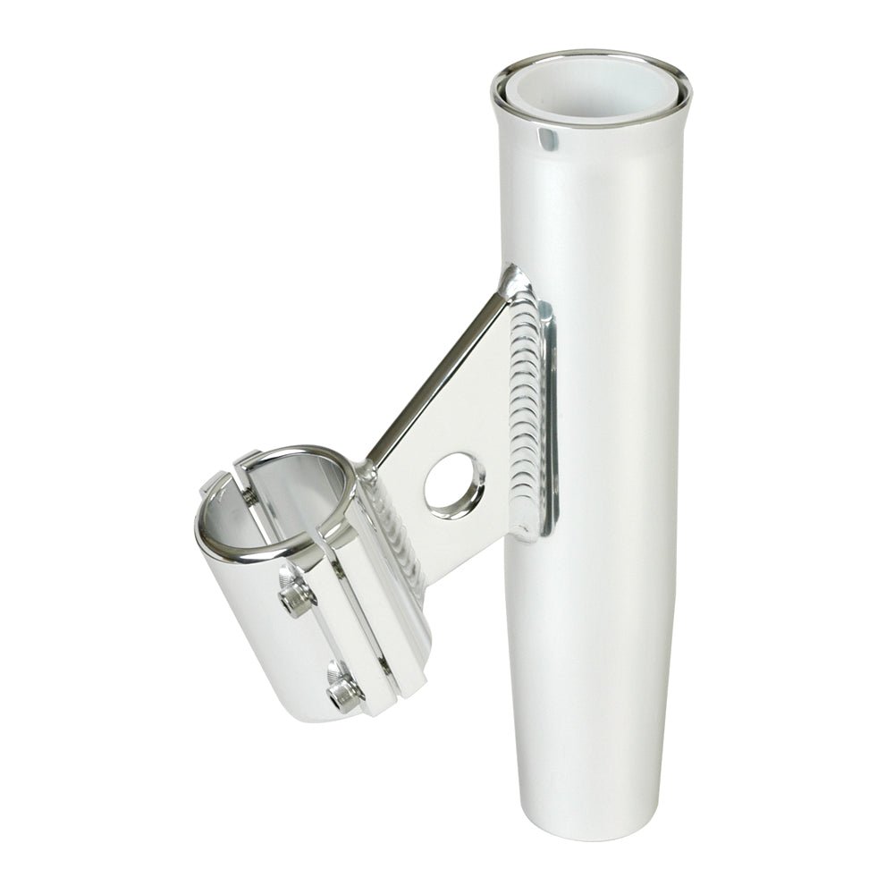 Lee's Clamp-On Rod Holder - Silver Aluminum - Vertical Mount - Fits 1.660" O.D. Pipe [RA5003SL] - Houseboatparts.com