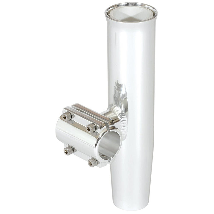 Lee's Clamp-On Rod Holder - Silver Aluminum - Horizontal Mount - Fits 1.050" O.D. Pipe [RA5201SL] - Houseboatparts.com