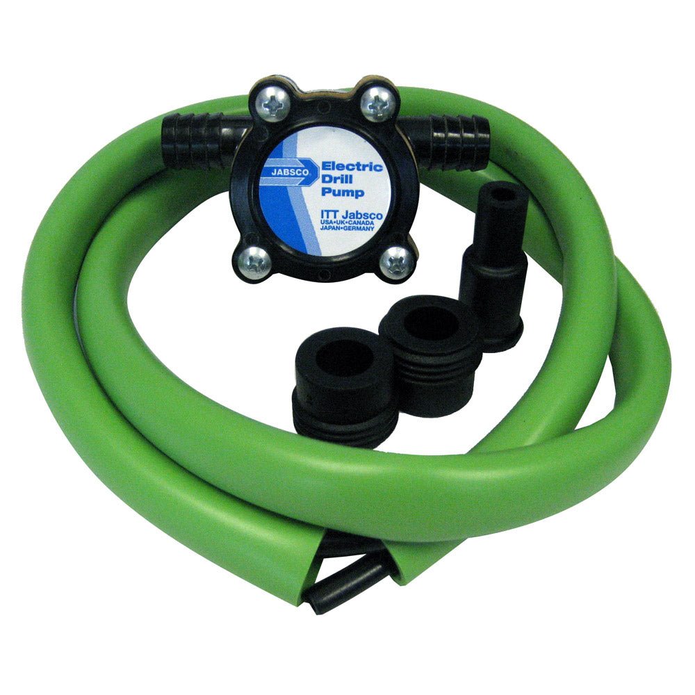 Jabsco Drill Pump Kit w/Hose [17215-0000] - Houseboatparts.com