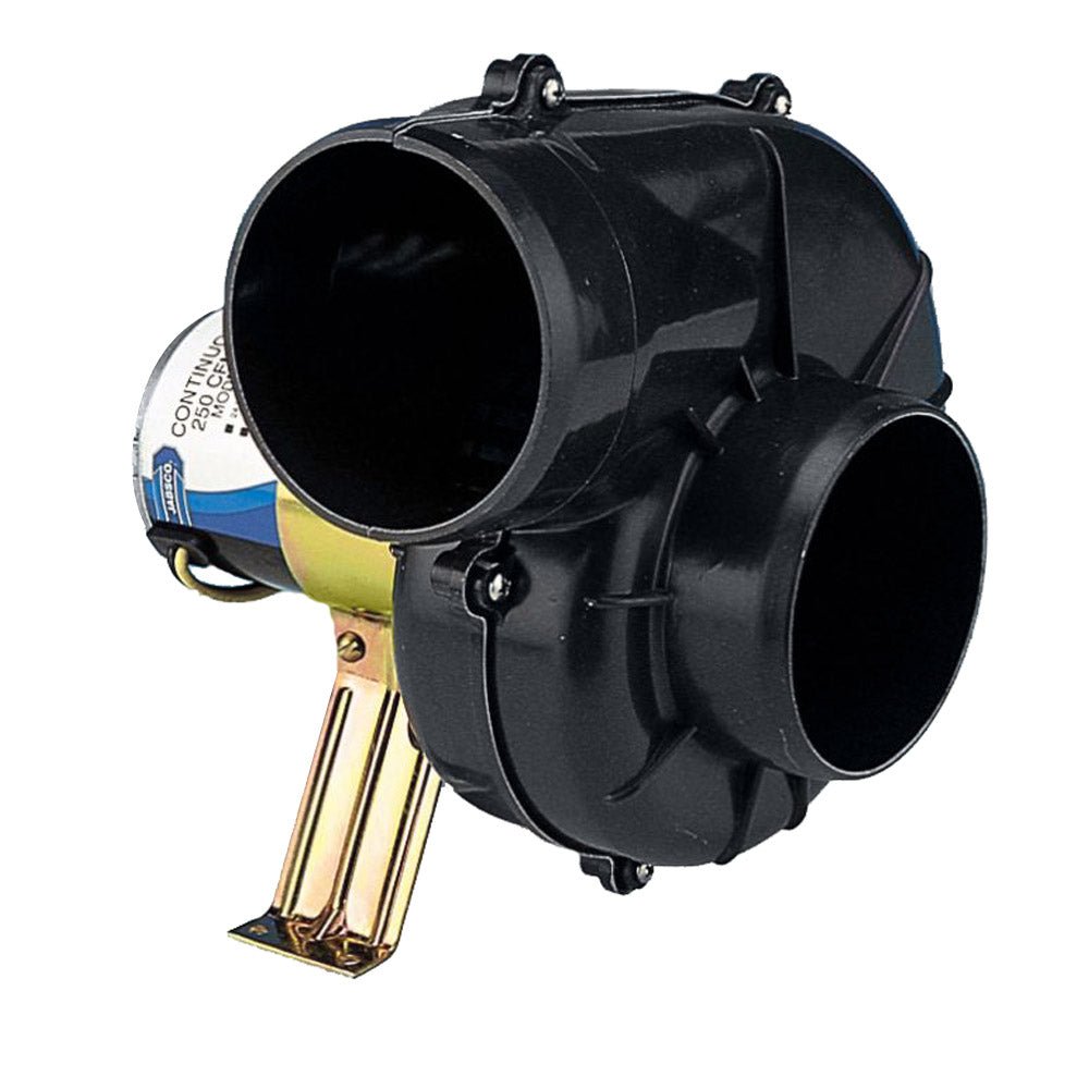 Jabsco 4" 250 CFM Flexmount Heavy Duty Blower - 12V [35770-0092] - Houseboatparts.com