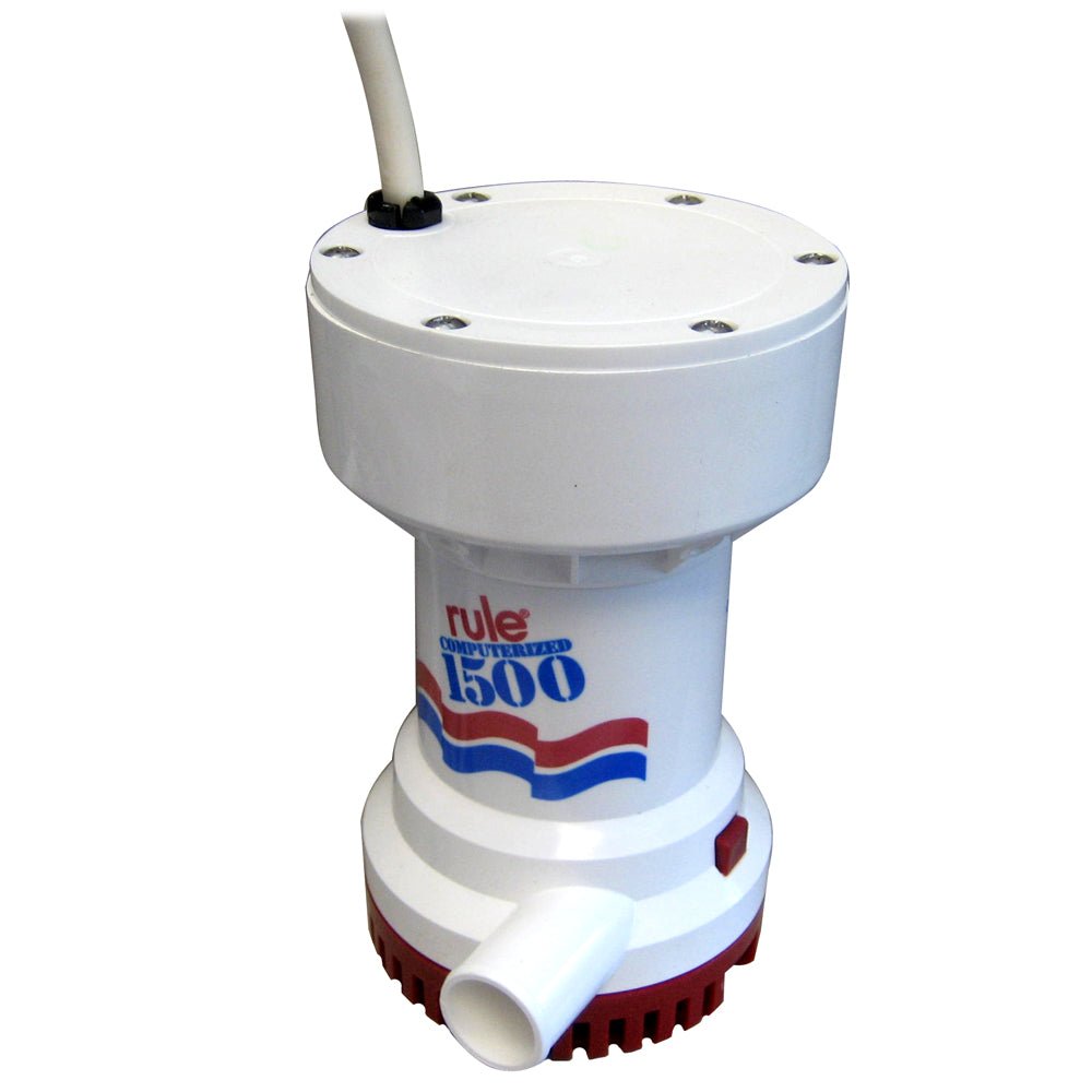 Rule 1500 G.P.H. Automatic Bilge Pump [51S] - Houseboatparts.com