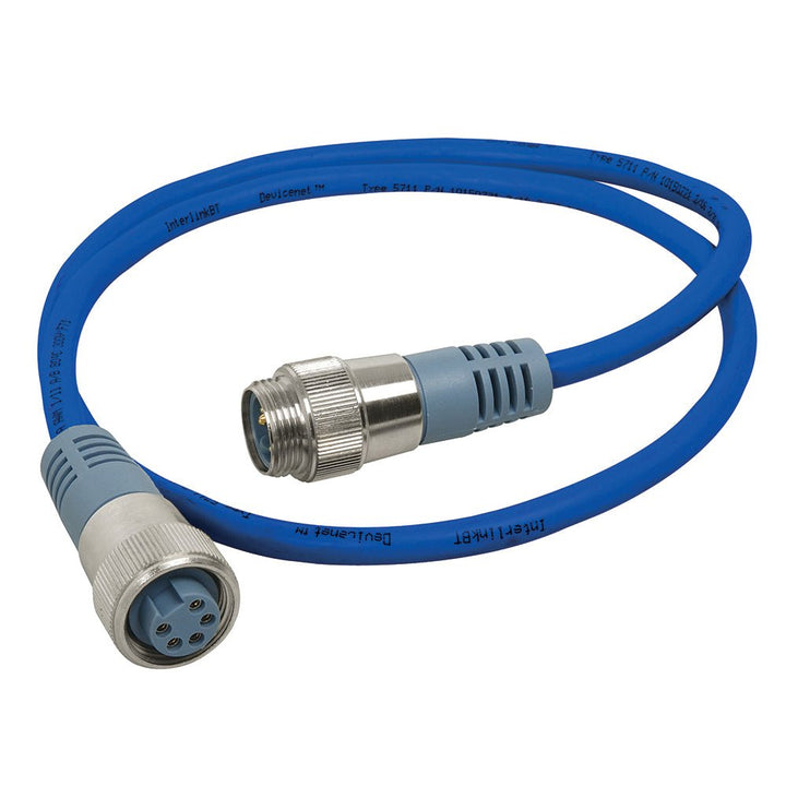 Maretron Mini Double Ended Cordset - Male to Female - 0.5M - Blue [NM-NB1-NF-00.5] - Houseboatparts.com