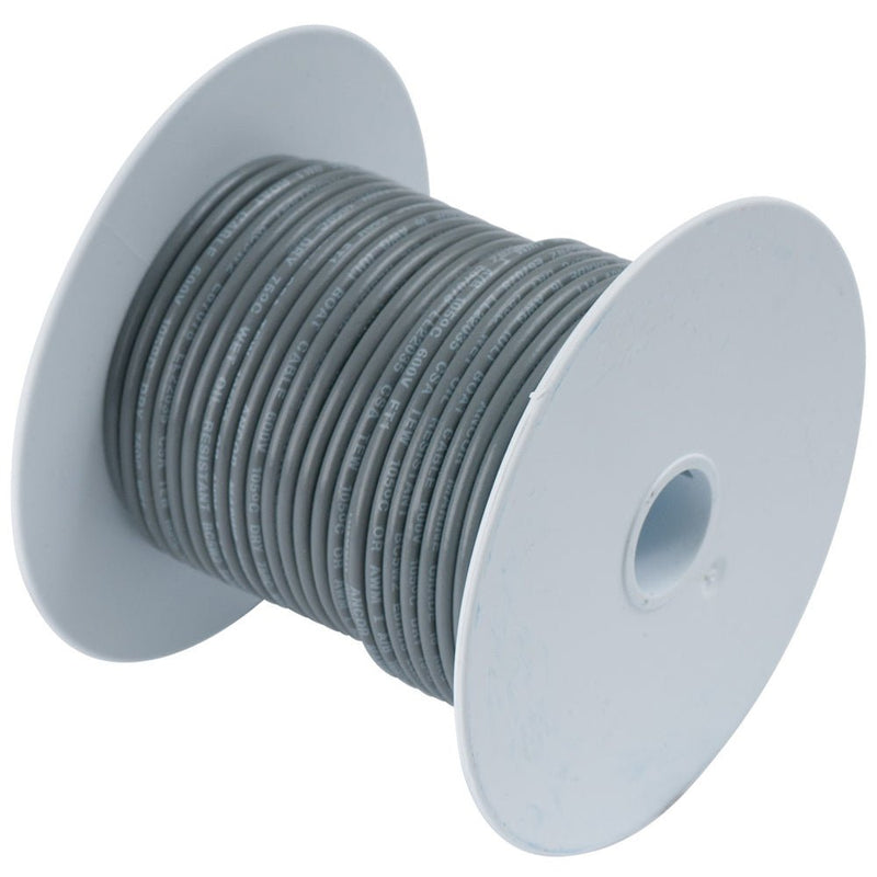 Ancor Grey 16 AWG Primary Wire - 100' [102410] - Houseboatparts.com