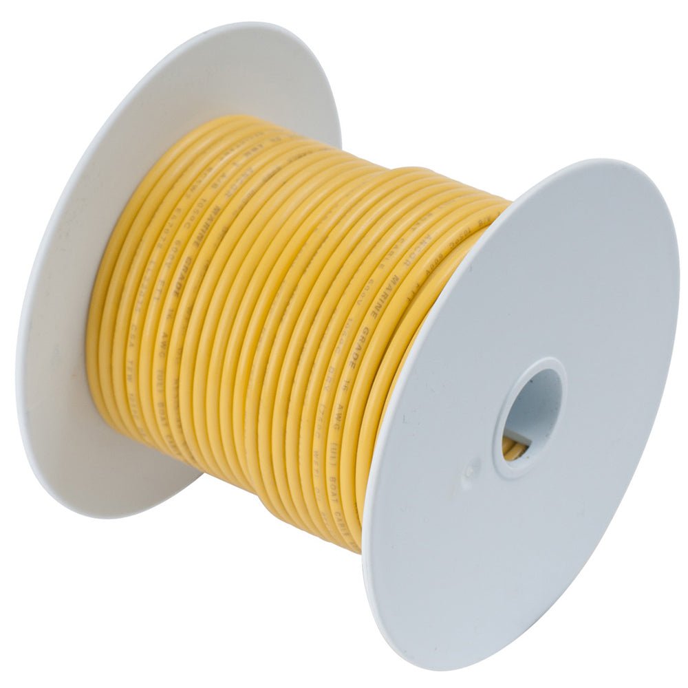 Ancor Yellow 14 AWG Primary Wire - 100' [105010] - Houseboatparts.com