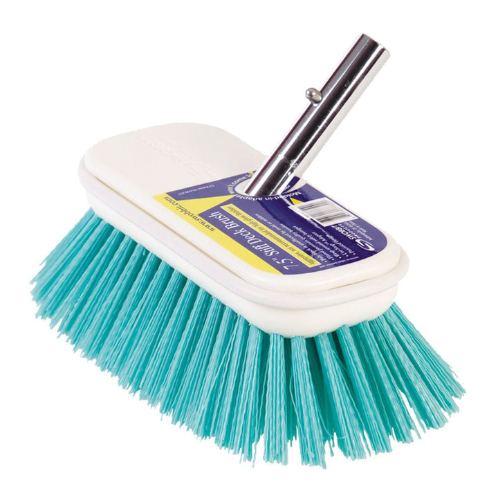 Swobbit 7.5" Stiff Cleaning Brush - Green [SW77355] - Houseboatparts.com