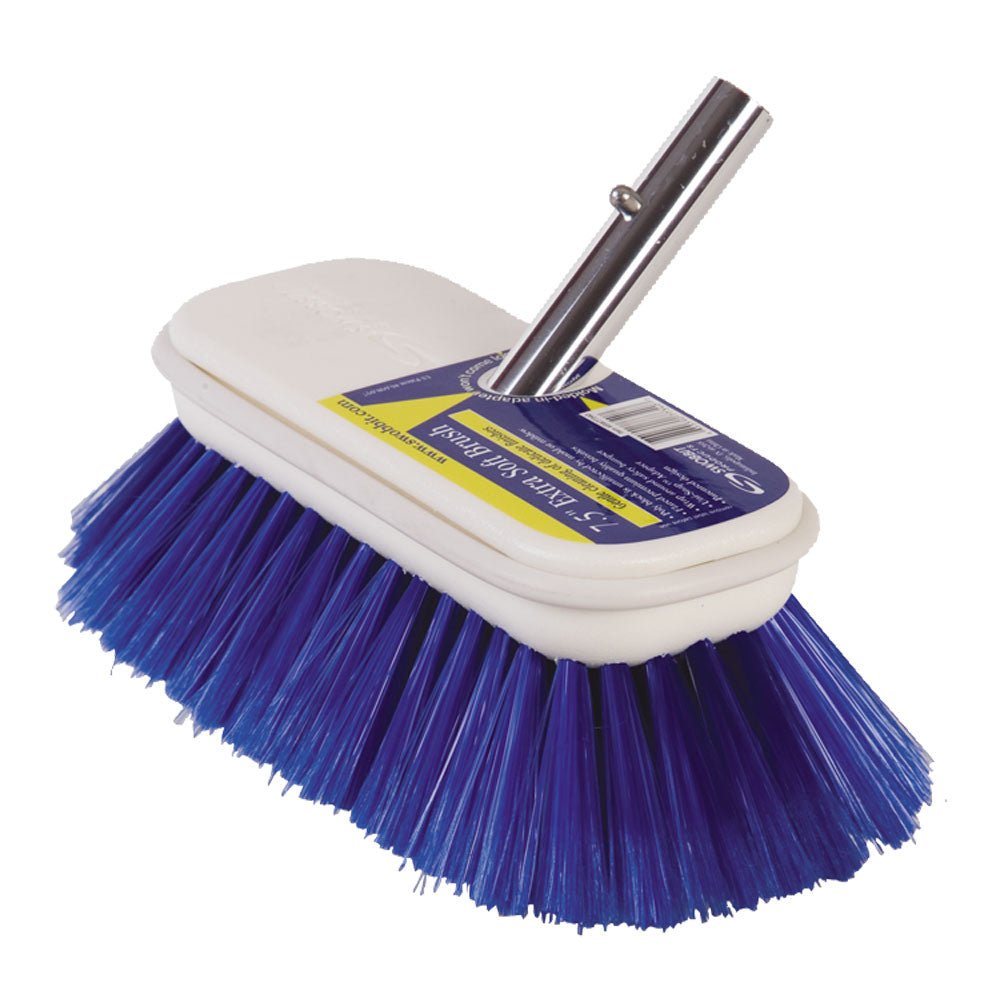 Swobbit 7.5" Extra Soft Brush - Blue [SW77340] - Houseboatparts.com