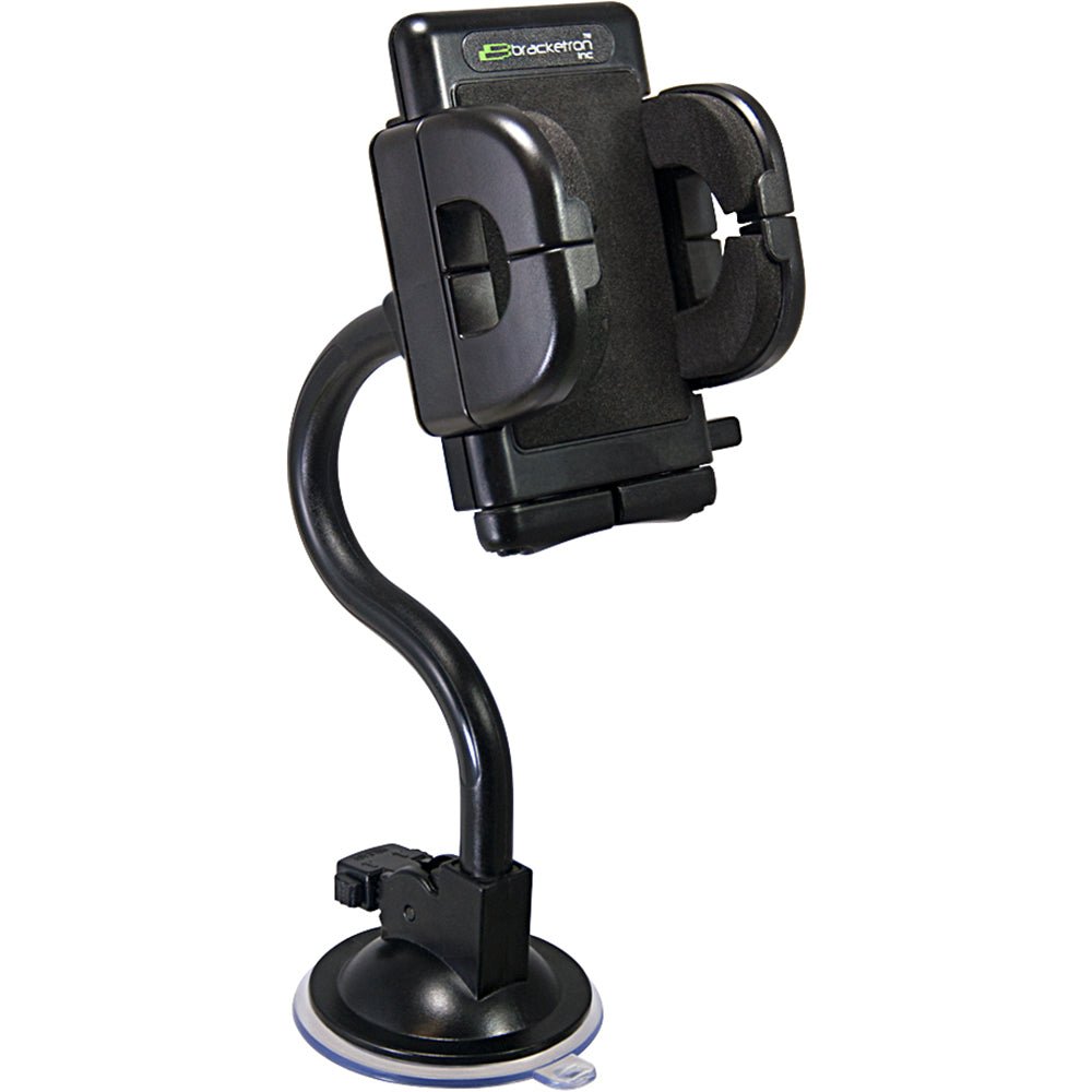 Bracketron Mobile Grip-iT Windshield Mount Kit [PHW-203-BL] - Houseboatparts.com