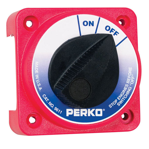 Perko 9611DP Compact Medium Duty Main Battery Disconnect Switch [9611DP] - Houseboatparts.com