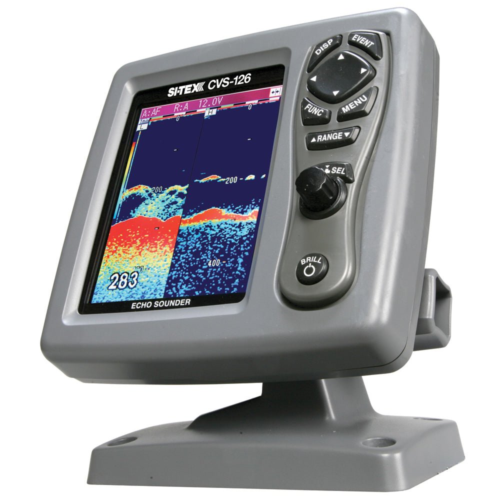 SI-TEX CVS-126 Dual Frequency Color Echo Sounder [CVS-126] - Houseboatparts.com