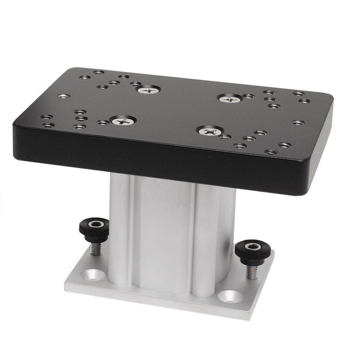 Cannon Aluminum Fixed Base Downrigger Pedestal - 4" [1904030] - Houseboatparts.com