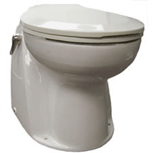 Raritan Atlantes Freedom w/Vortex-Vac - Household Style - White - Remote Intake Pump - Smart Toilet Control - 12v [AVHWR01203] - Houseboatparts.com