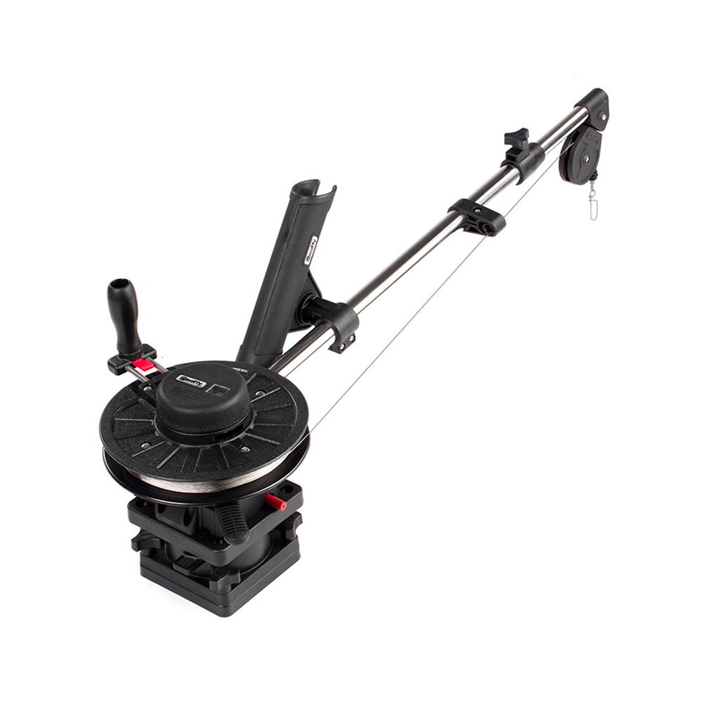 Scotty 1091 Telescoping 60" Longarm Combo Manual Downrigger w/ Swivel Base [1091] - Houseboatparts.com