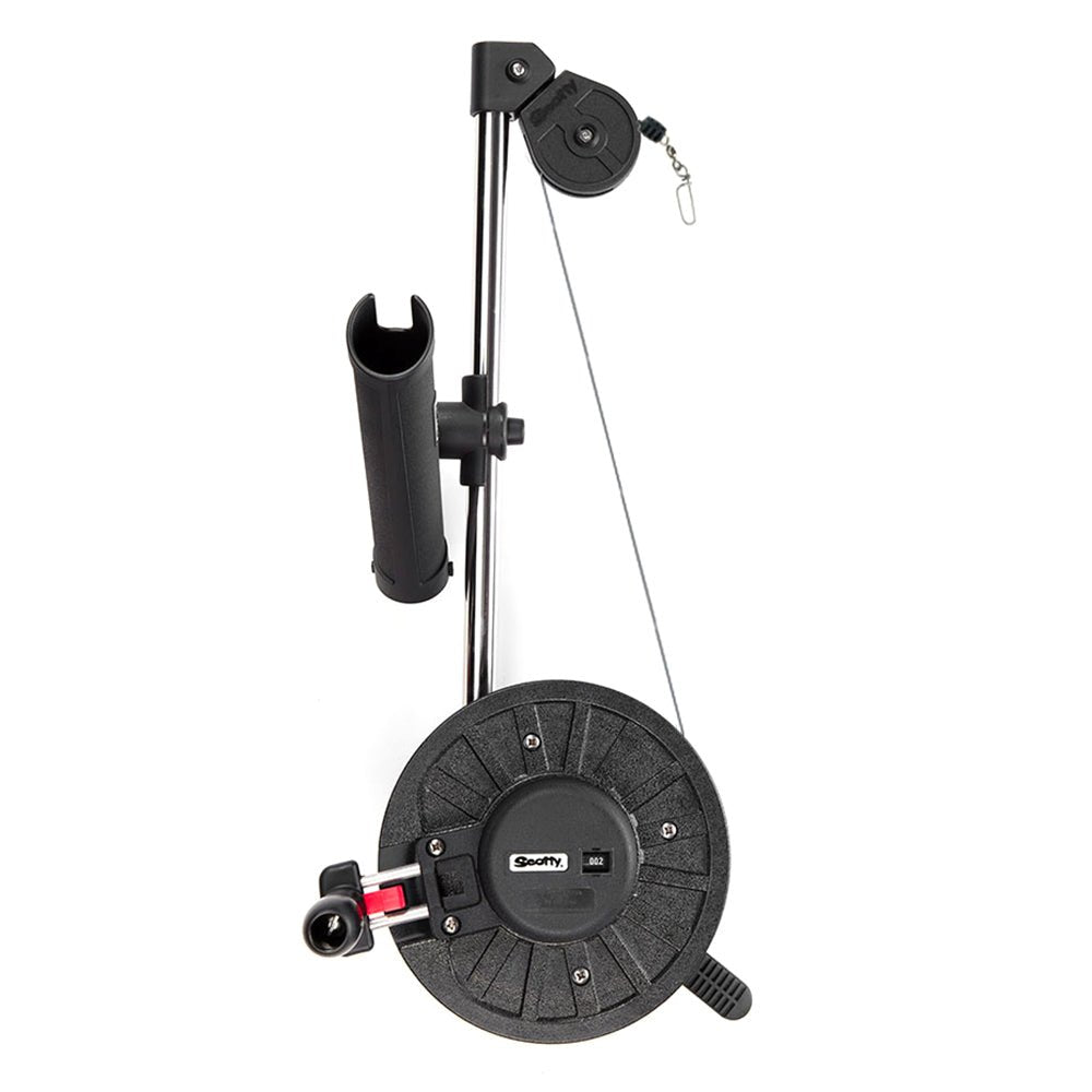 Scotty 1091 Telescoping 60" Longarm Combo Manual Downrigger w/ Swivel Base [1091] - Houseboatparts.com