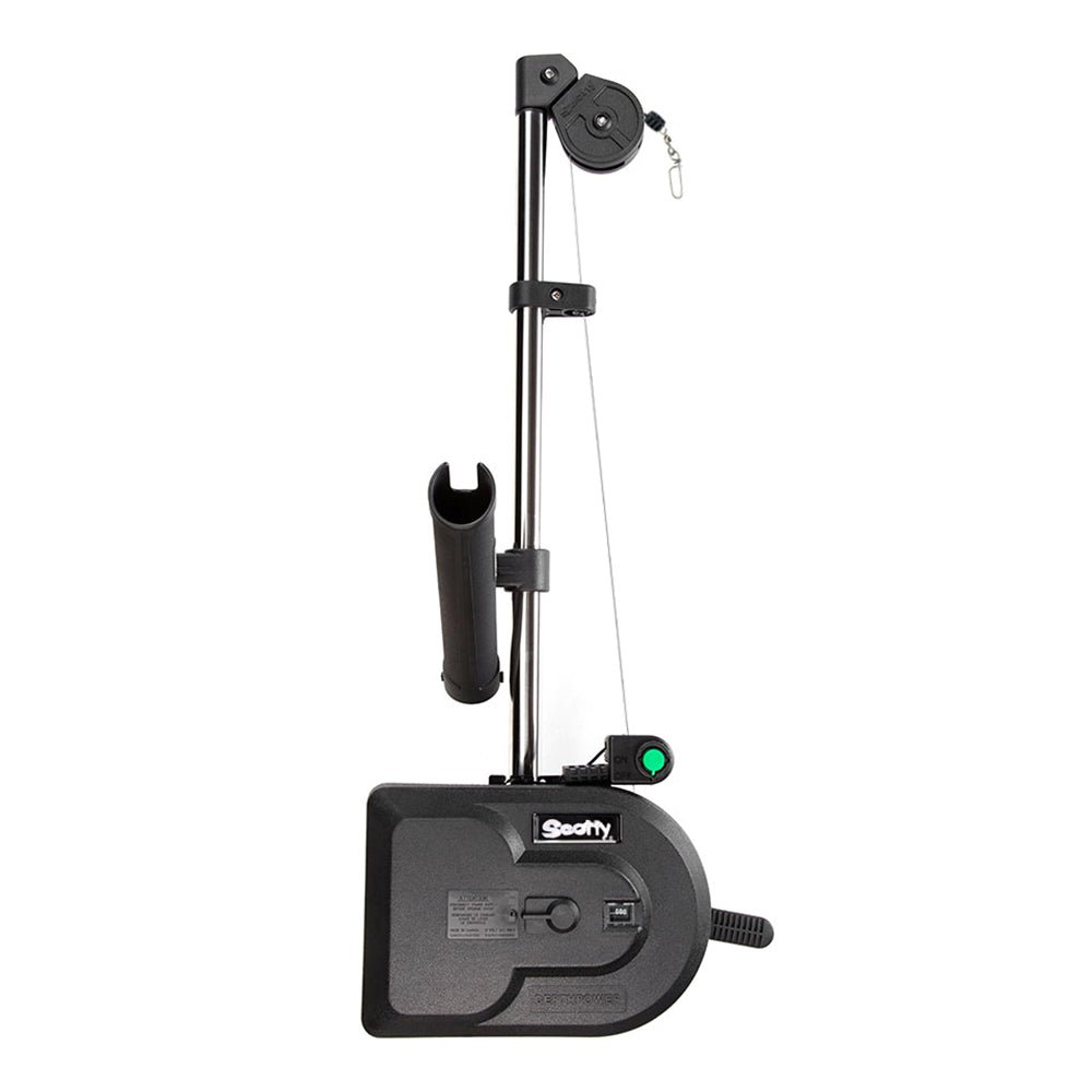 Scotty 1101 Depthpower 30" Electric Downrigger w/Rod Holder & Swivel Base [1101] - Houseboatparts.com