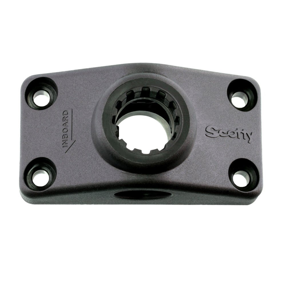 Scotty 241 Combination Side or Deck Mount - Black [241-BK] - Houseboatparts.com